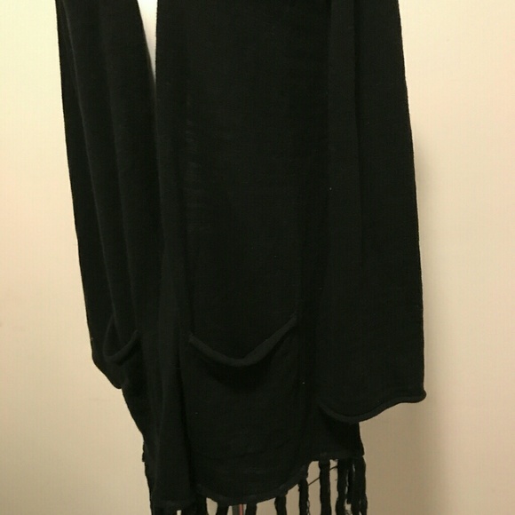 Lucky Brand long black shrug - Picture 3 of 3
